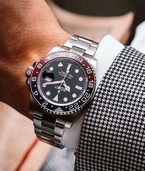 rolex gmt master ii wrist shots